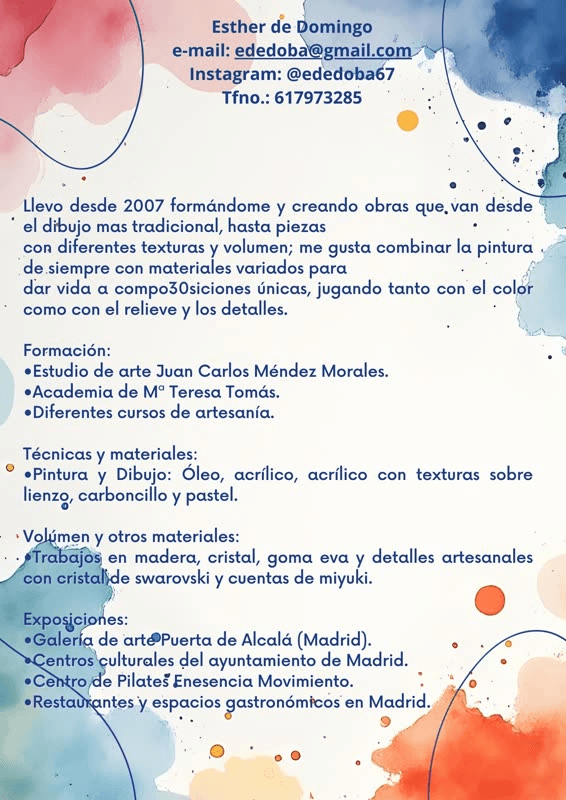 Exposición Esther de Domingo